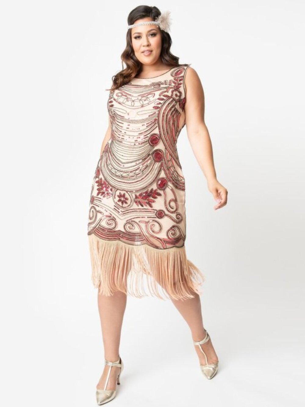 Unique Vintage flapper dress